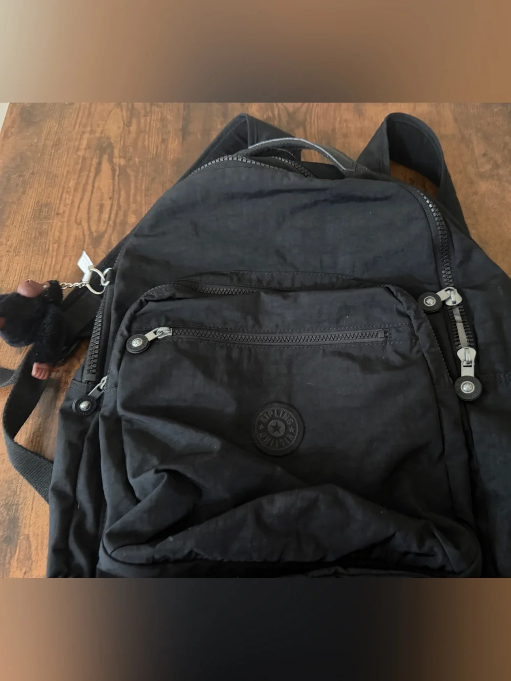 Kipling Black Backpack